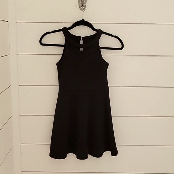 PLACE medium (7/8) black midi dress - Picture 1 of 6